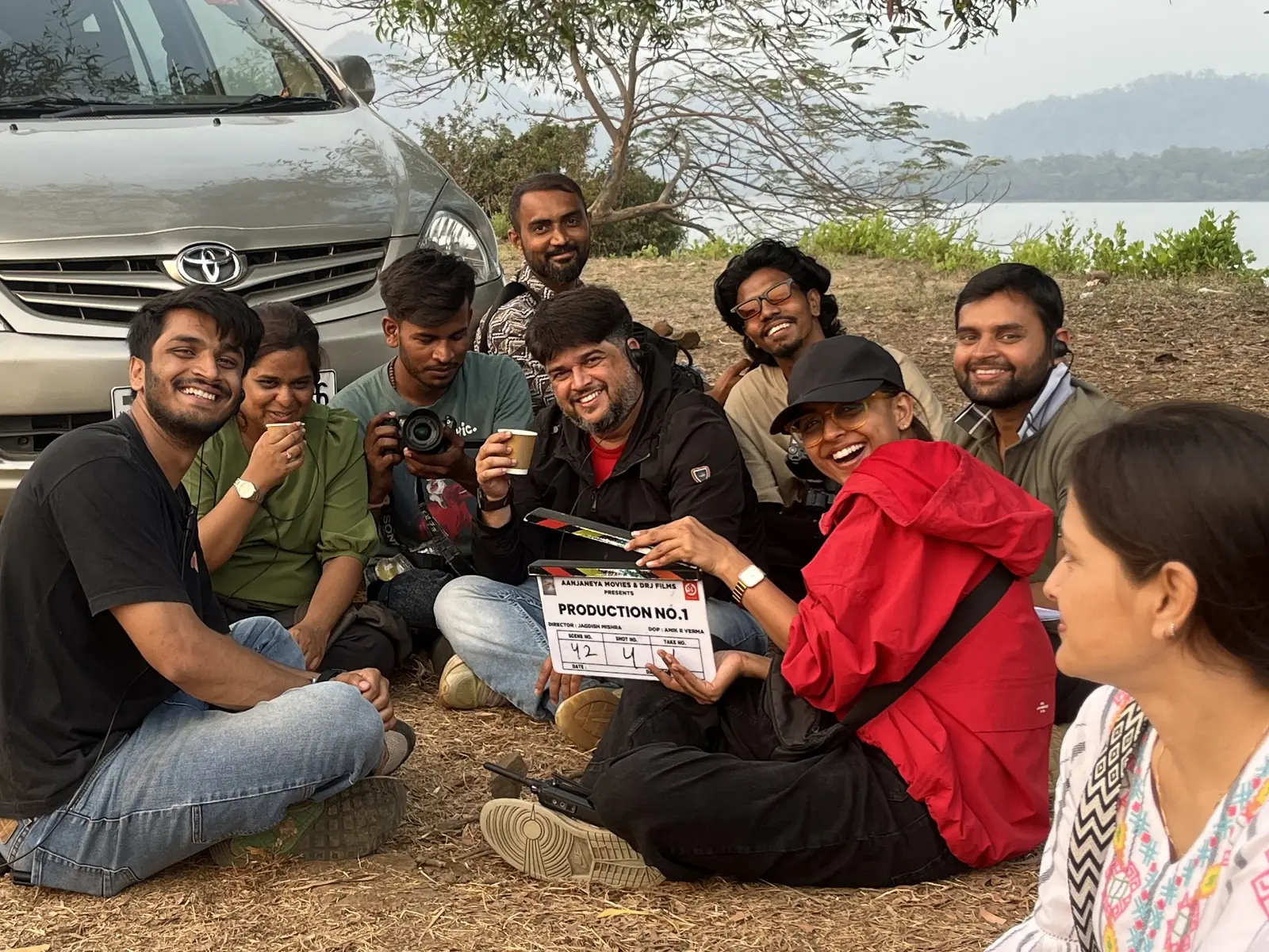 Crew on location